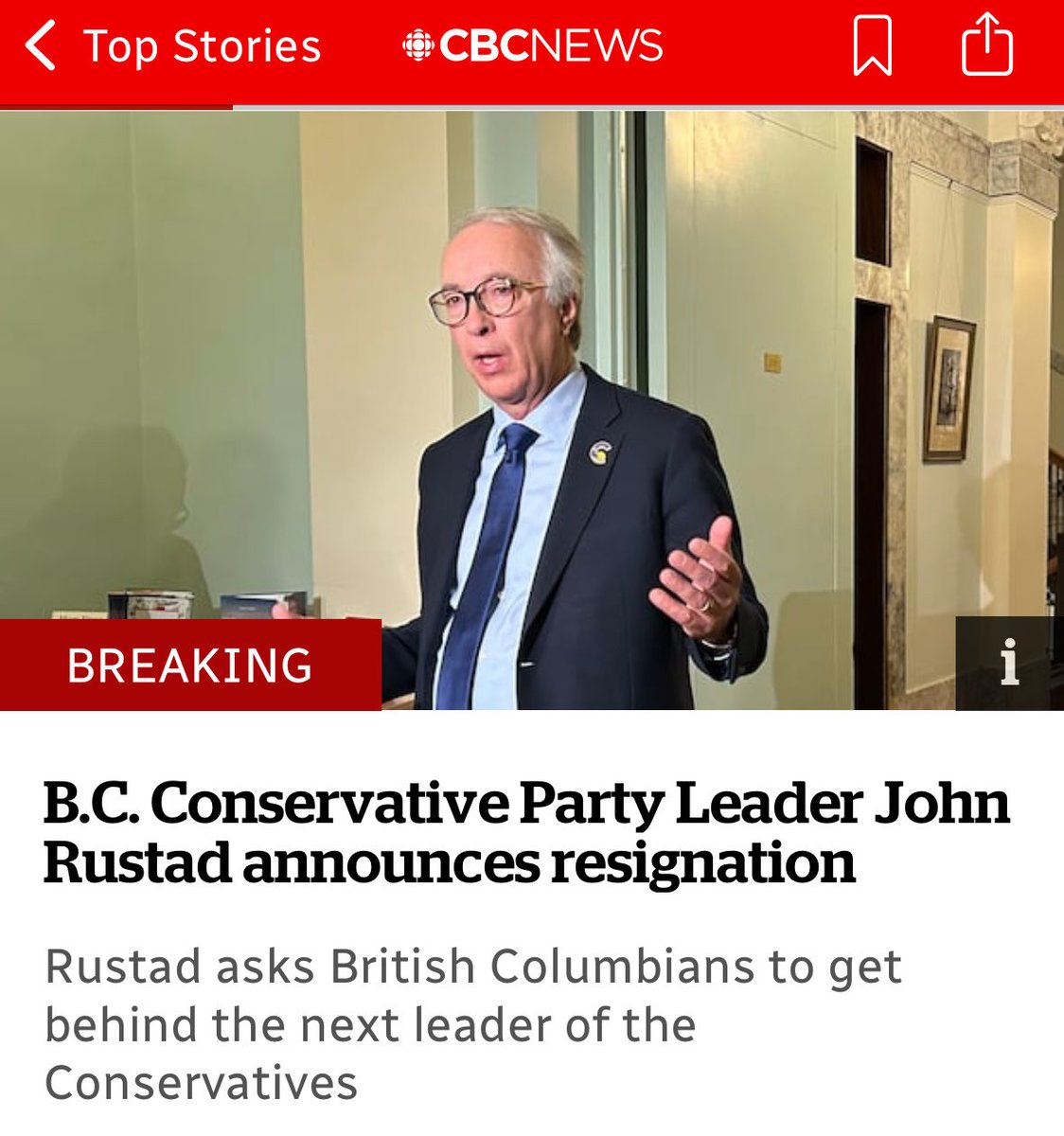 The BC Conservatives nearly won the last election despite Rustad’s uninspiring leadership. The party and the province needs a guy like <a href="/BradWestPoCo/">Brad West</a>