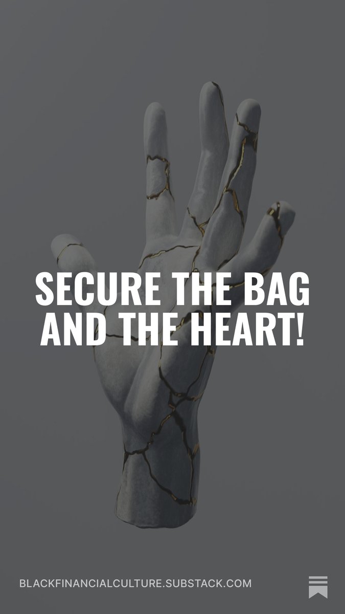 ModomSolutions's tweet image. On #Substack |

What if securing the bag meant securing the heart?

Enjoy my latest #Substack offering!

open.substack.com/pub/blackfinan…

#Money #Healing #NIL #Wealth #Therapy