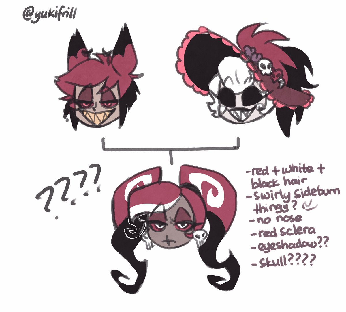 Yukifrill's tweet image. After drawing a lot of Velvette, this is what I noticed #RadioRose