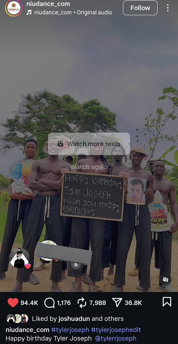 josh liked on insta 😭