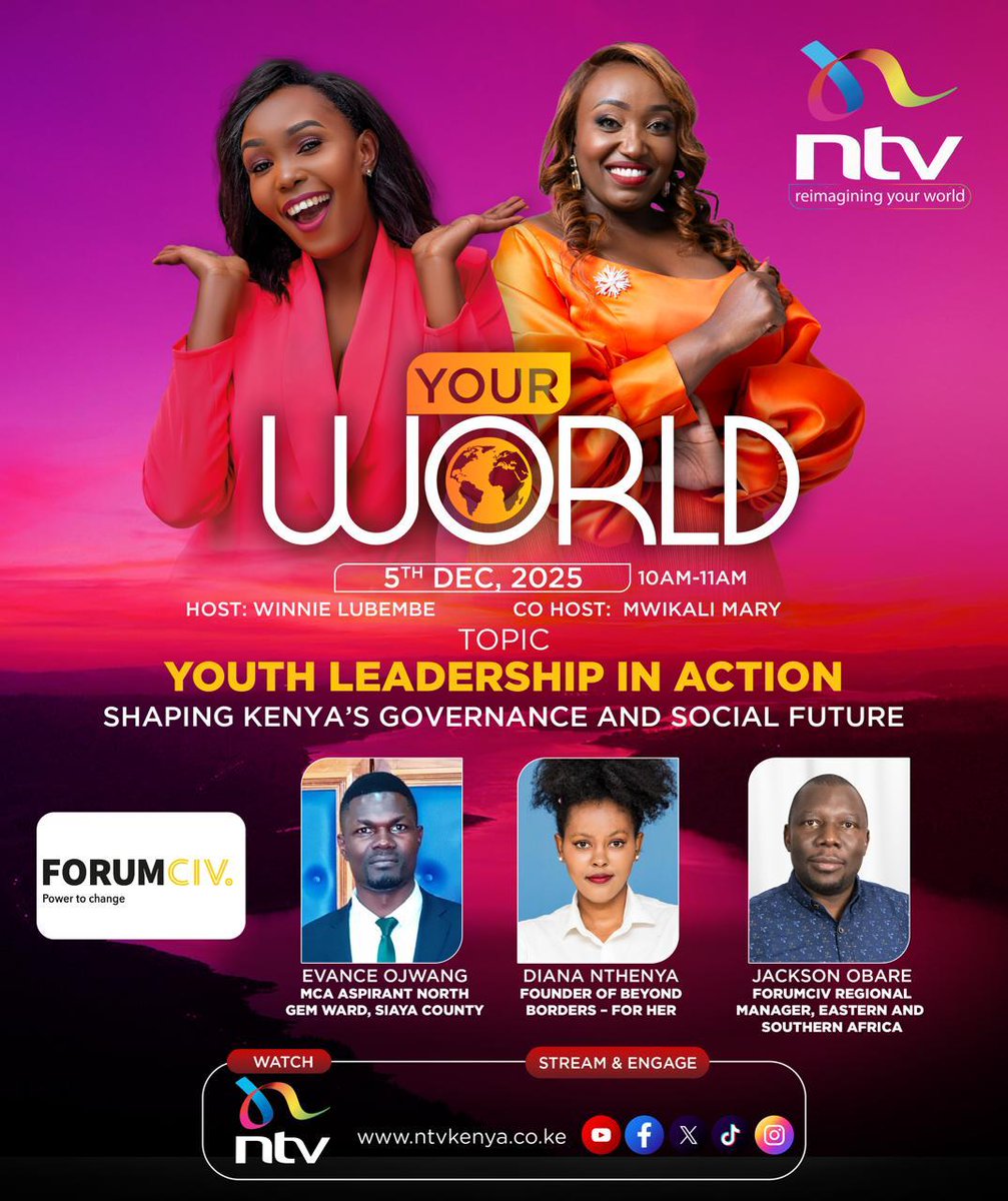 MDGcampusleague's tweet photo. Join our Secretary General, Mr.Evance Ojwang for an engaging session tomorrow morning. https://t.co/D1CzXgYAKV