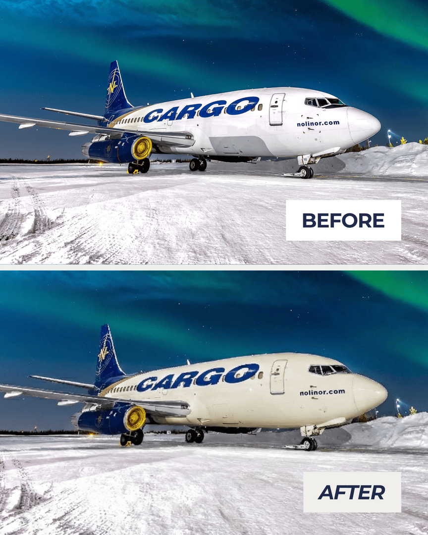 nolinoraviation's tweet image. What do you think? 🤔

Should we repaint our entire fleet with @pantone's #ColorOfTheYear, Cloud Dancer? Let us know in the comments 💬