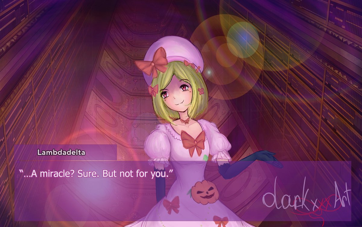 darkxxxart's tweet image. I lost my stylus and couldn’t draw for two weeks 🥲

#うみねこFA #Umineko #Lambdadelta