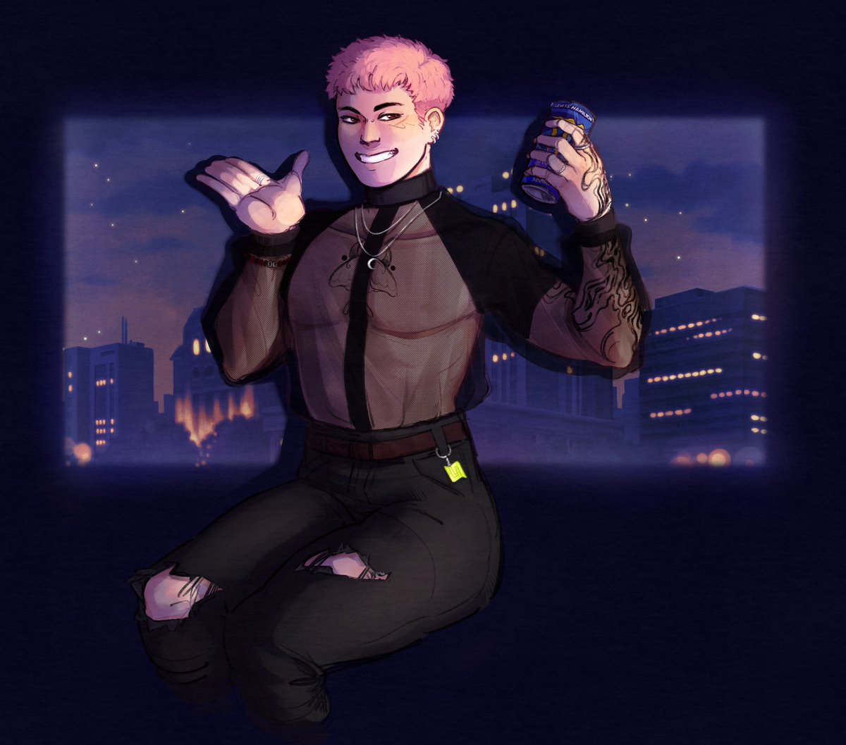 Forgot to post this commission I did for a friend <3