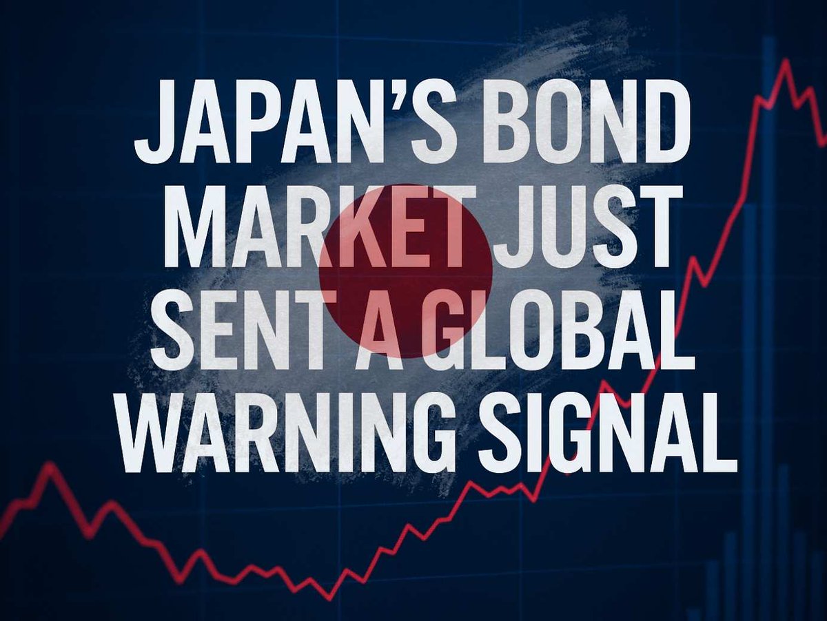 Japan’s 10-year bond yield just hit its highest level since 2007 and global markets are already reacting.

df.media/japan-bond-yie…

#Japan #BondYields #Markets #Finance #Macro #Investing