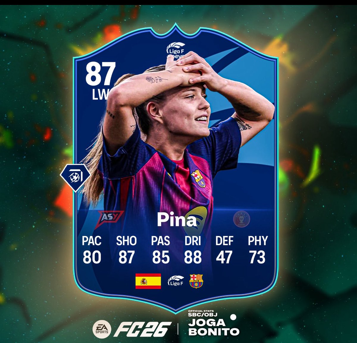 KillerFutCoins's tweet image. 🚨 Pina 🇪🇸 POTM for FREE 🔥🔥

Full cost of the SBC covered! 🔥

• ✅ Like + RT 
• ✅ Comment console 
• ✅ Follow me &amp;amp; @KFutCoins 

Winner announced after release 🤝