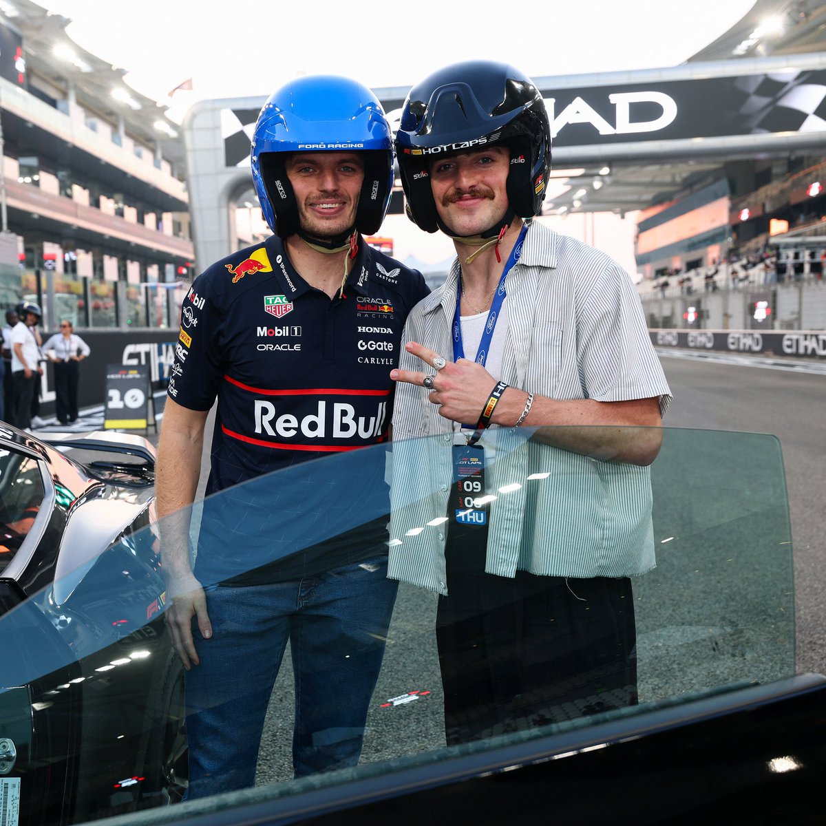 🏎️Benson con Max Versappen all’ #AbuDabiGP