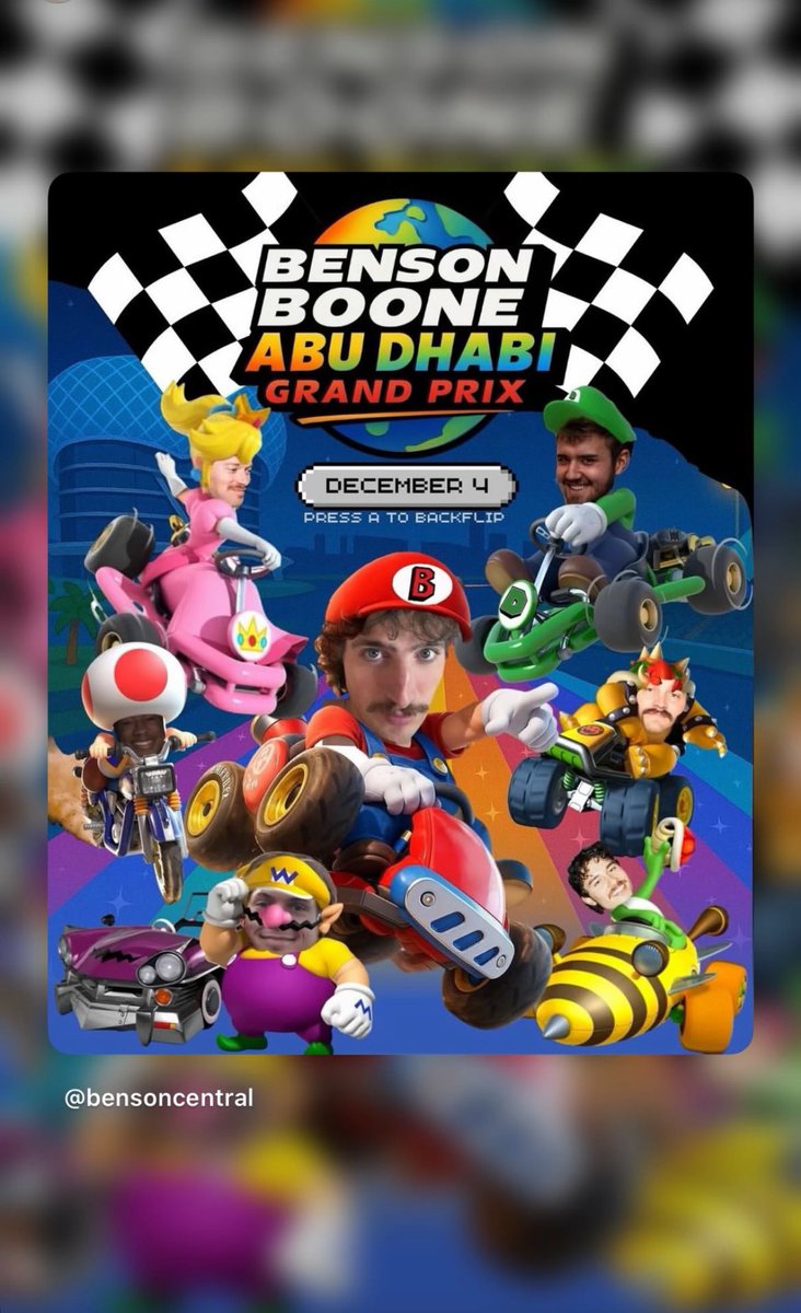 Benson via instagram stories!!