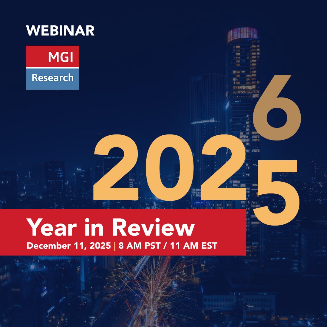 📅 MGI’s 2025 Year in Review is Dec 11 (8am PT / 11am ET).

We’ll cover the year’s biggest surprises, vendor winners/laggards, key M&amp;A, budget trends, AI readiness, usage pricing, and what matters for 2026.

🔗 Register: us02web.zoom.us/webinar/regist…