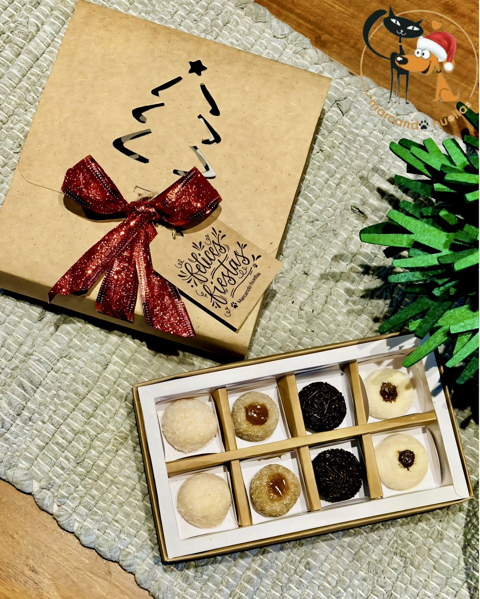 🎄Tenemos en venta estas hermosas cajas decoradas que contienen Brigadeiros Gourmet.Opción 1: Caja de 8 Brigadeiros 35.000 Gs Opción 2: Caja de 16 Brigadeiros 60.000 Gs. Podes hacer tus pedidos al 0981527015 Son hermosas ideales para regalos. 🎄🐾 Ayuda con RP 🙏