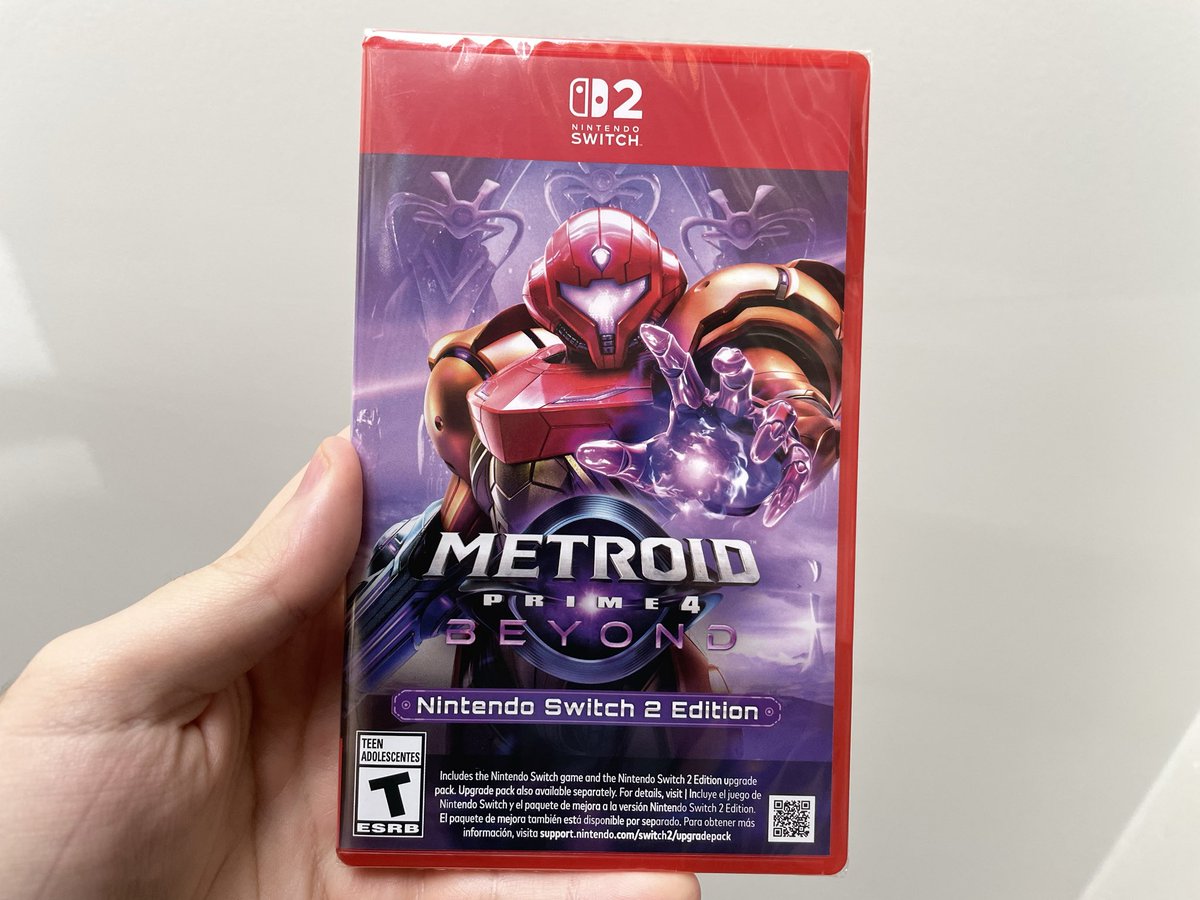 ShinRobjira's tweet image. Recorded to logbook. 
METROID PRIME 4 BEYOND IS HERE, BAAYYBBEEEEEEEE