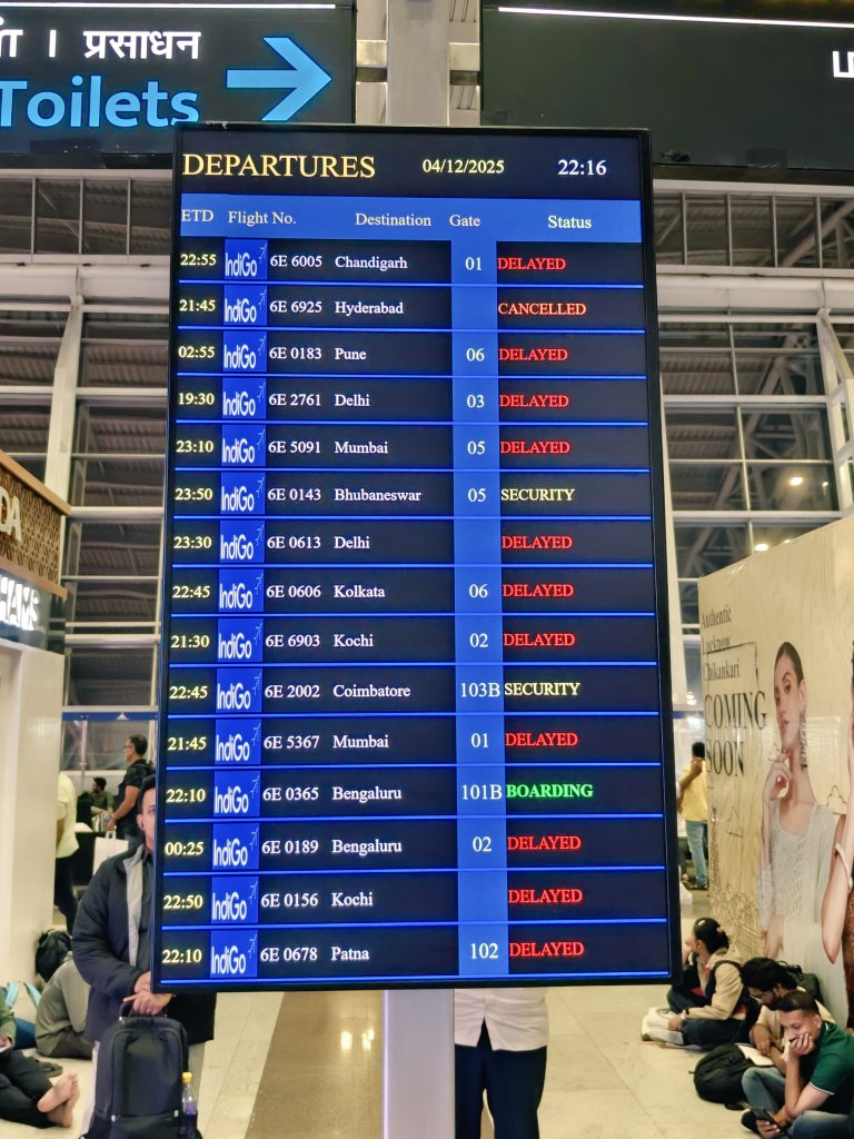 ramnarayanan's tweet photo. Indigo flights crisis is a big catastrophe for India.
Q's fr GOI, DGCA &amp; Indigo 
1) Y wasn't indigo aware of impending rule changes
2) Ws indigo nt adhering to basic safety norms fr many years
3) why Goi not ensuring competition like in telecom . 

@DGCAIndia  ,@IndiGo6E https://t.co/sFUK1aIezD