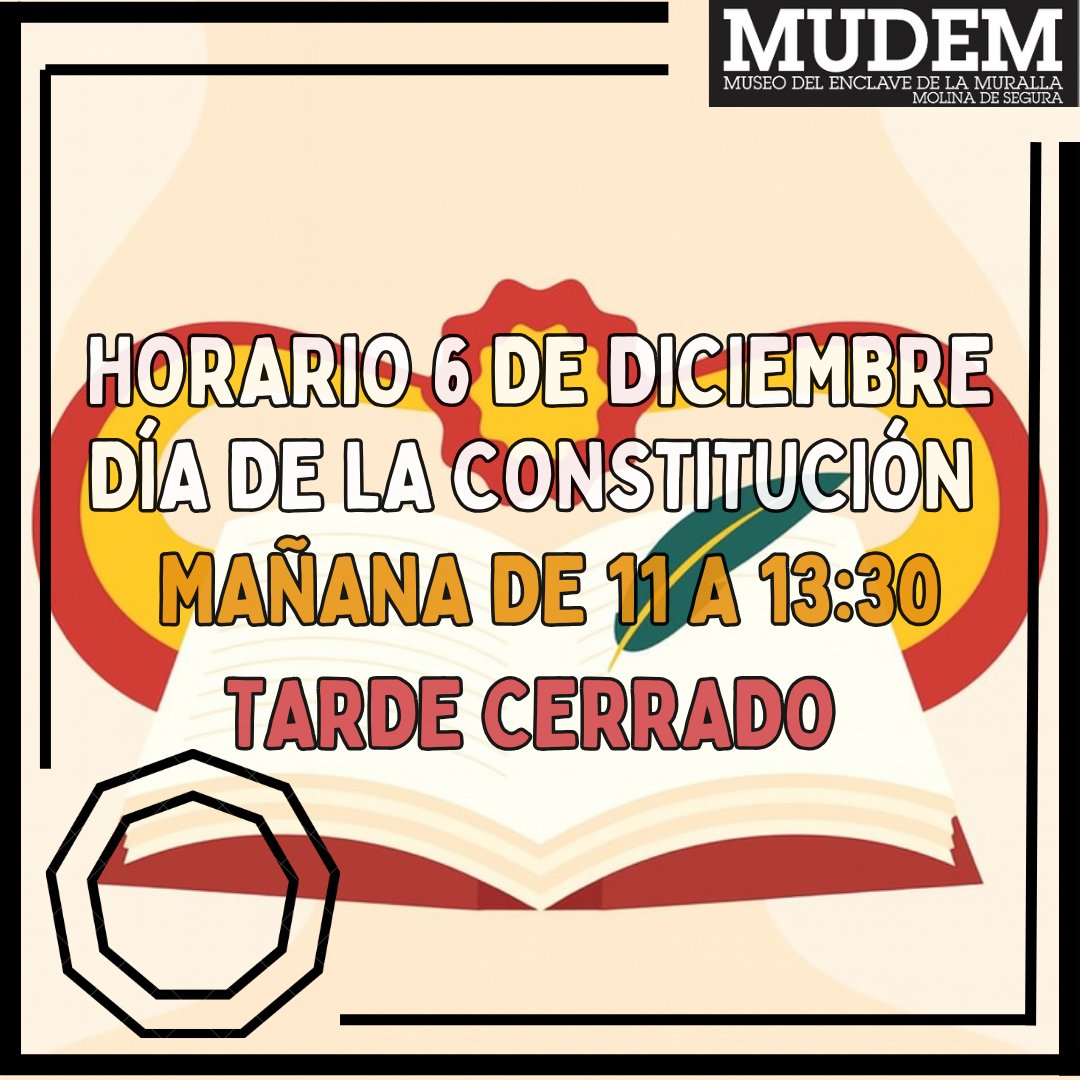 El proóximo sábado 6 de diciembre el MUDEM abrirá en horario especial de festivo