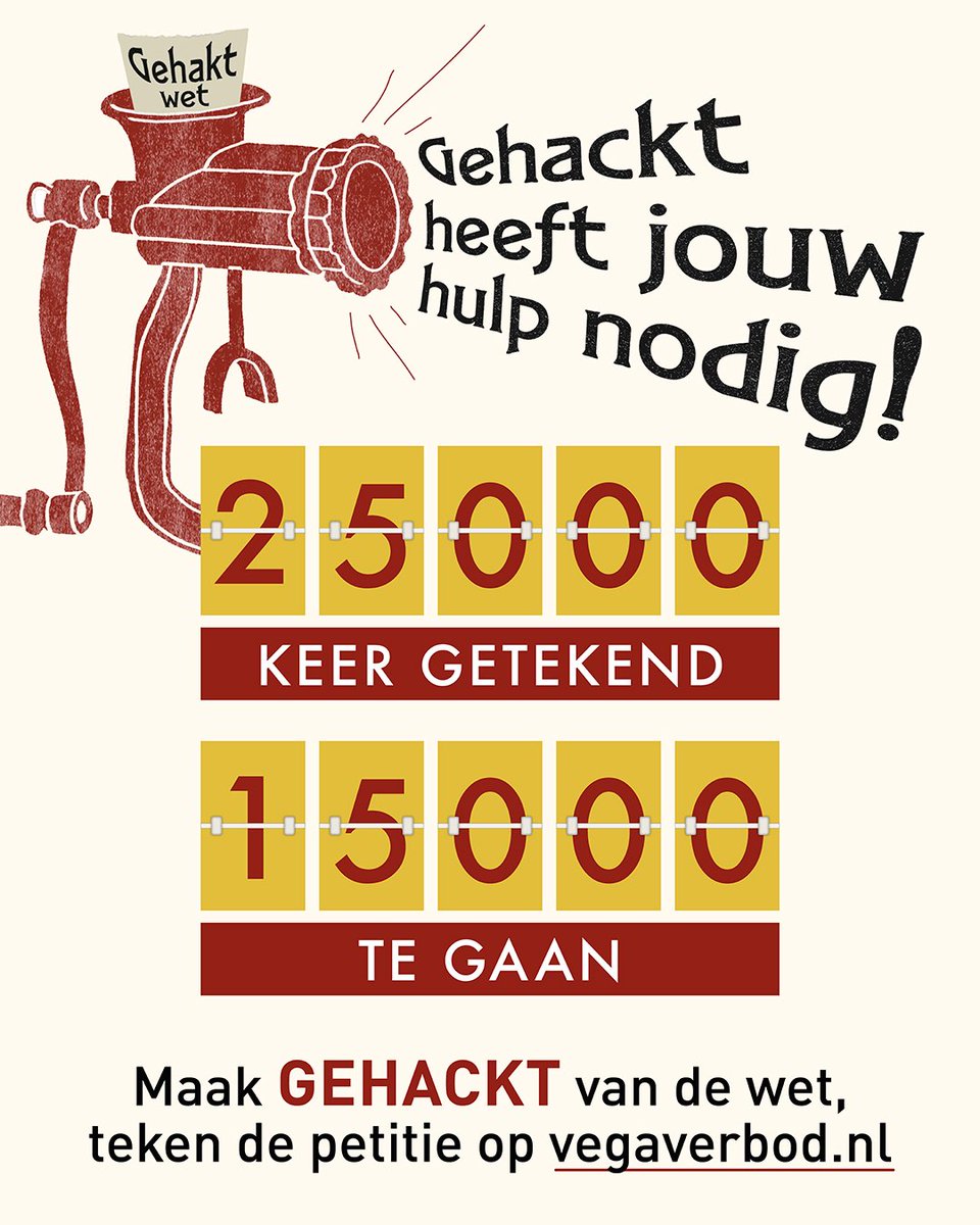 De Vegetarische Slager tweet media