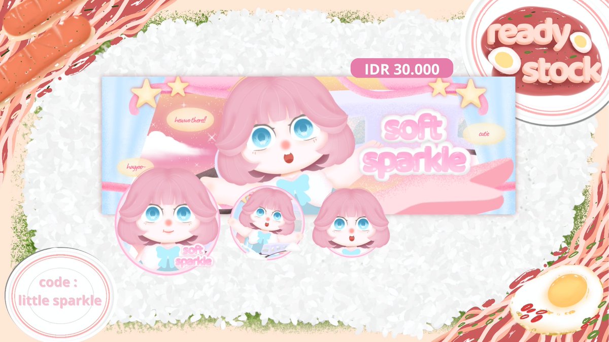 duhcuwte's tweet image. Help repost? maakcii🐈

Selamat malam mantimun, syan ada ready stock layout chibi, catalogue 'little sparkle' ayoo jajan layout lewat dm (mt after dm yaw) atau tele syan ada di bio, terimakasih all, semoga aman dan sukaa ♡ᥫ᭡.ִֶָ𓂃
#zonauang #zonaba