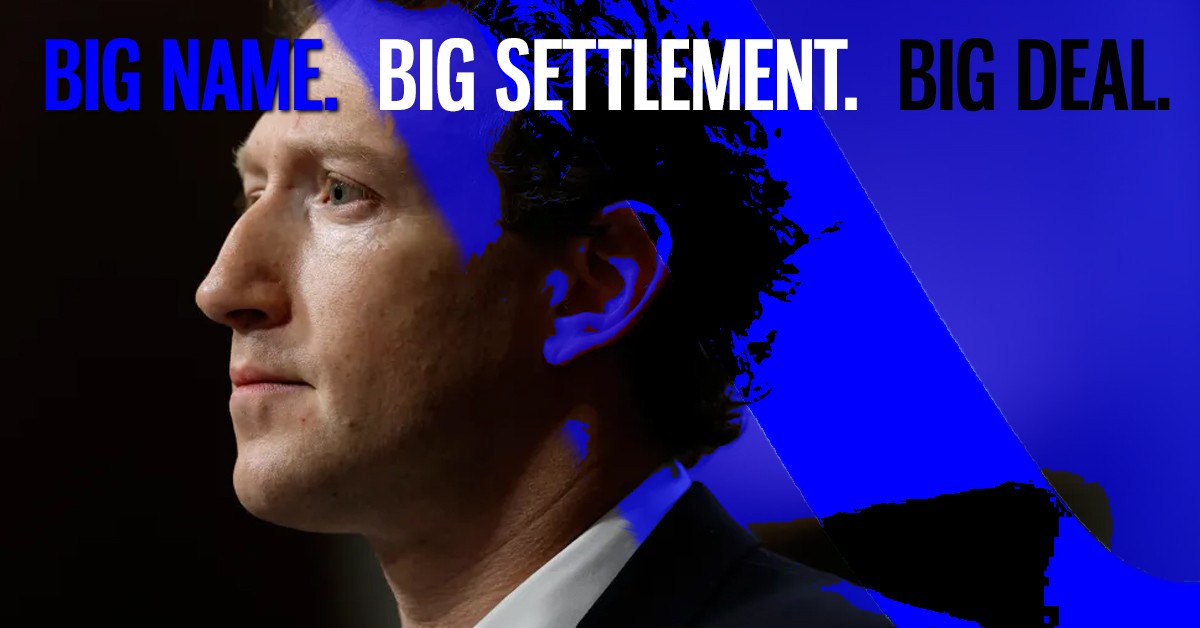 CAMG_Inc's tweet image. Meta &amp;amp; Zuckerberg leadership agree to $190M settlement in a shareholder privacy lawsuit. 💰

Privacy missteps + shareholder risk = tech giants facing accountability. 🤝 grow.camginc.com/contact/ #PrivacyLitigation #ClassAction