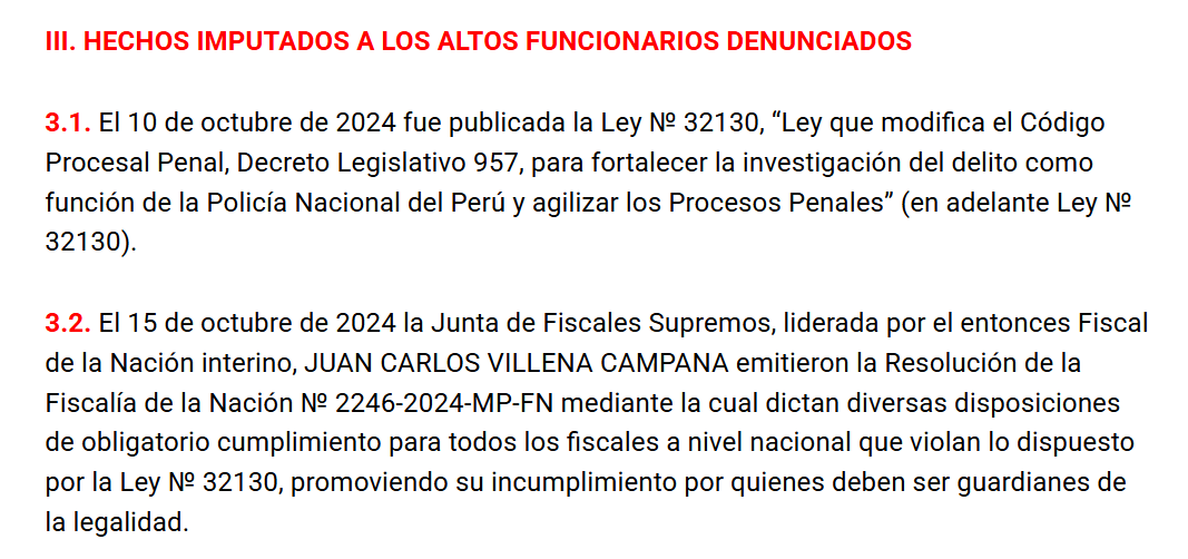 Así los hechos:

- Delia Espinoza fue inhabilitada por el congreso para ejercer cualquier función pública durante 10 años.
- La inhabilitación fue primero archivada y luego aprobada por reconsideración de parlamentarios que pedían desde hace rato su cabeza.
—Según el congreso, la