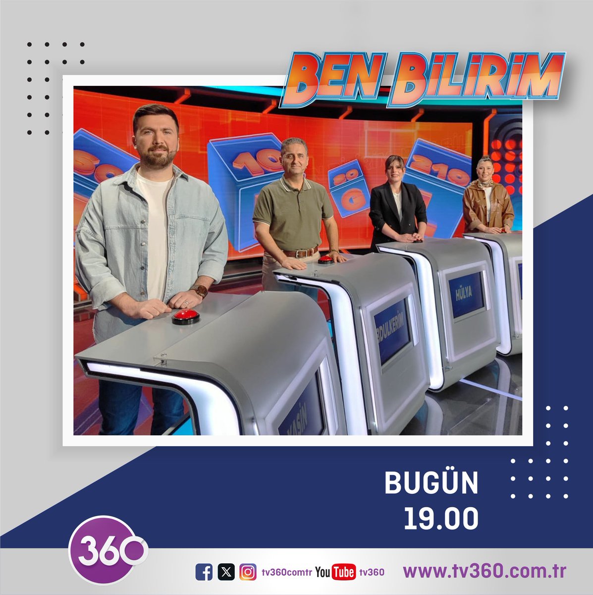tv360comtr's tweet image. &quot;Ben Bilirim&quot; diyorsanız, ekran başına! 🎉

Eğlence ve bilgi dolu bir serüvene hazır olun! 👩‍👩‍👦Hafta içi her akşam 19.00&apos;da Alper Ateş ile bilgi dolu, eğlenceye doyacağınız anlar sizleri bekliyor. Kaçırmayın!📺

#Yarışma #Program #AlperAteş #BenBilirim #tv360