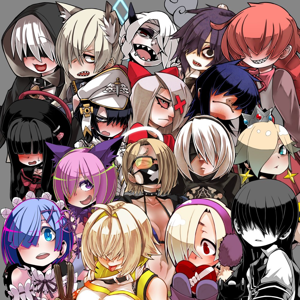 「#メカクレに会えるハッシュタグ」|あやめのイラスト