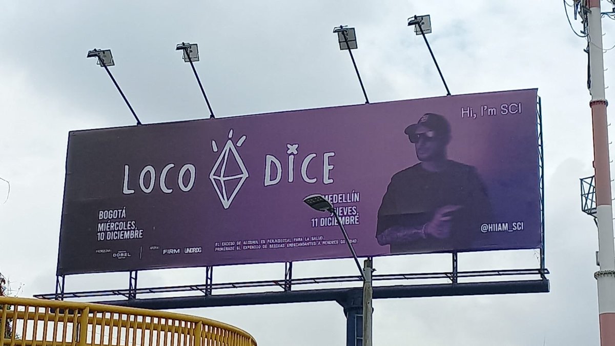LocoDiceOFC's tweet photo. COLOMBIA I‘M BACK NEXT WEEK 💜
10.12 - Bogotá / 11.12 - Medellín https://t.co/yQZcgaqS9Q
