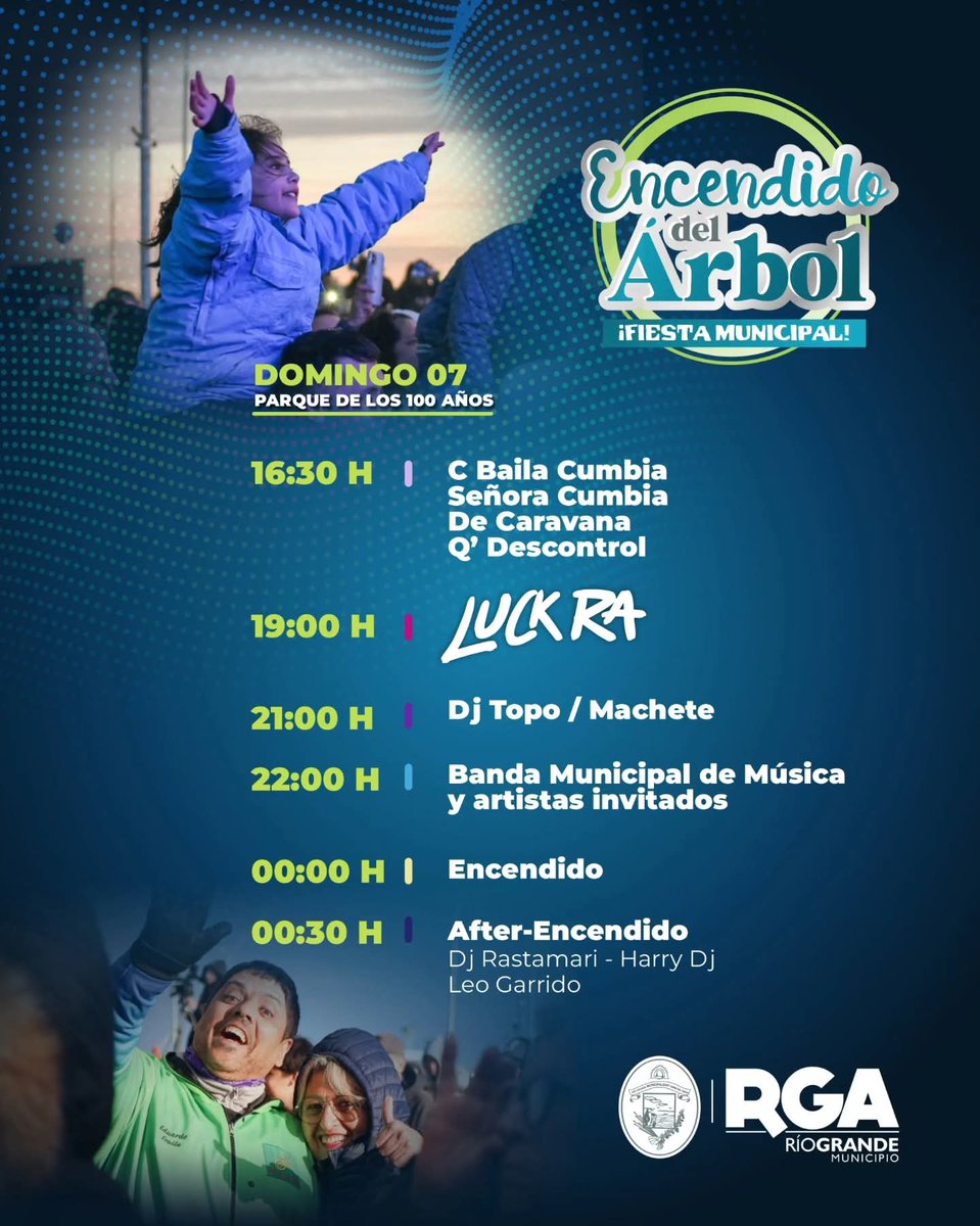 MartinPerezTDF's tweet image. Nos encontramos en el Parque✨ desde las 15.30 hs habrá actividades deportivas y recreativas para todas las edades.

A las 16.30 hs se enciende el escenario que preparamos este año.

Conocé a las y los encargados de que esto sea una verdadera la fiesta popular. ⬇️