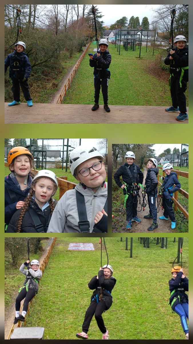 MrsMooreOLOL's tweet photo. Forest group on the the zip wire!! It was so much fun! 
#MakeADifference @ololprimary @ololprimary_HT https://t.co/atCzpwU9Tf