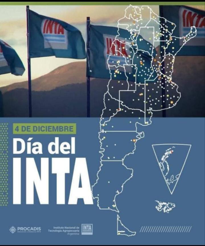 ¡Felices 69 años a nuestro querido INTA! Presentes en todo el país, siempre. 🇦🇷🌻🌾🐄