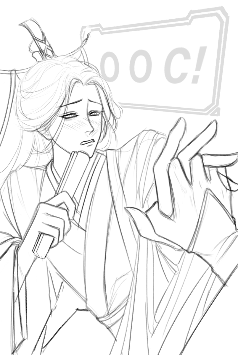 darkteimart's tweet photo. Shen Qingqiu sketch
#svsss #人渣反派自救系统 #bingqiu #ShenQingqiu #LuoBinghe https://t.co/XWlUWdDCqj