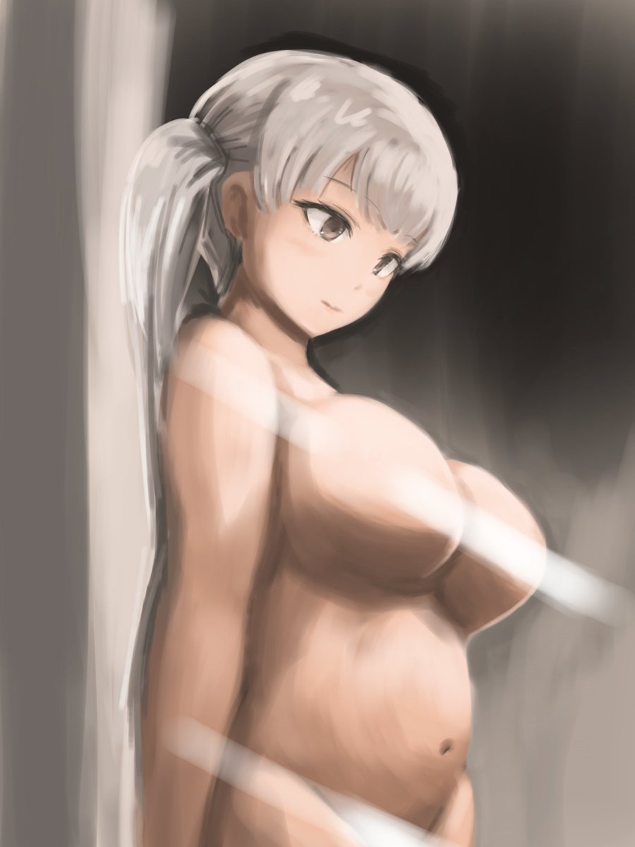 アイビスペイントの指描きで雛子。謎の光が……
まだ描き方がわかってないけど、フェードペンが使いやすくていいかな 