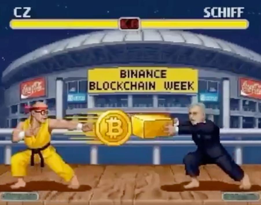 Apostle_Team's tweet photo. Питер Шифф показал, как собирается отбиваться от CZ на дебатах. 🥊

Дебаты состоятся сегодня на Binance Blockchain Week в Дубае – Питер Шифф и CZ поспорят о преимуществах Биткоина и токенизированного Золота (Bitcoin vs Tokenized Gold Debate).

Чанпэн Чжао: «Скоро начнется армрестлинг. Готовимся за кулисами».

Telegram: https://t.co/9soj16MsO7

#PeterSchiff #CZ #BinanceBlockchainWeek #BitcoinVsGold #TokenizedGold #DubaiDebate #SchiffVsCZ #GoldBug #BitcoinMaxi #ArmWrestling #CryptoDebate #BBW2025 #BTCvsXAU #DubaiCrypto #GoldVsBitcoin $BTC $BNB $GOLD