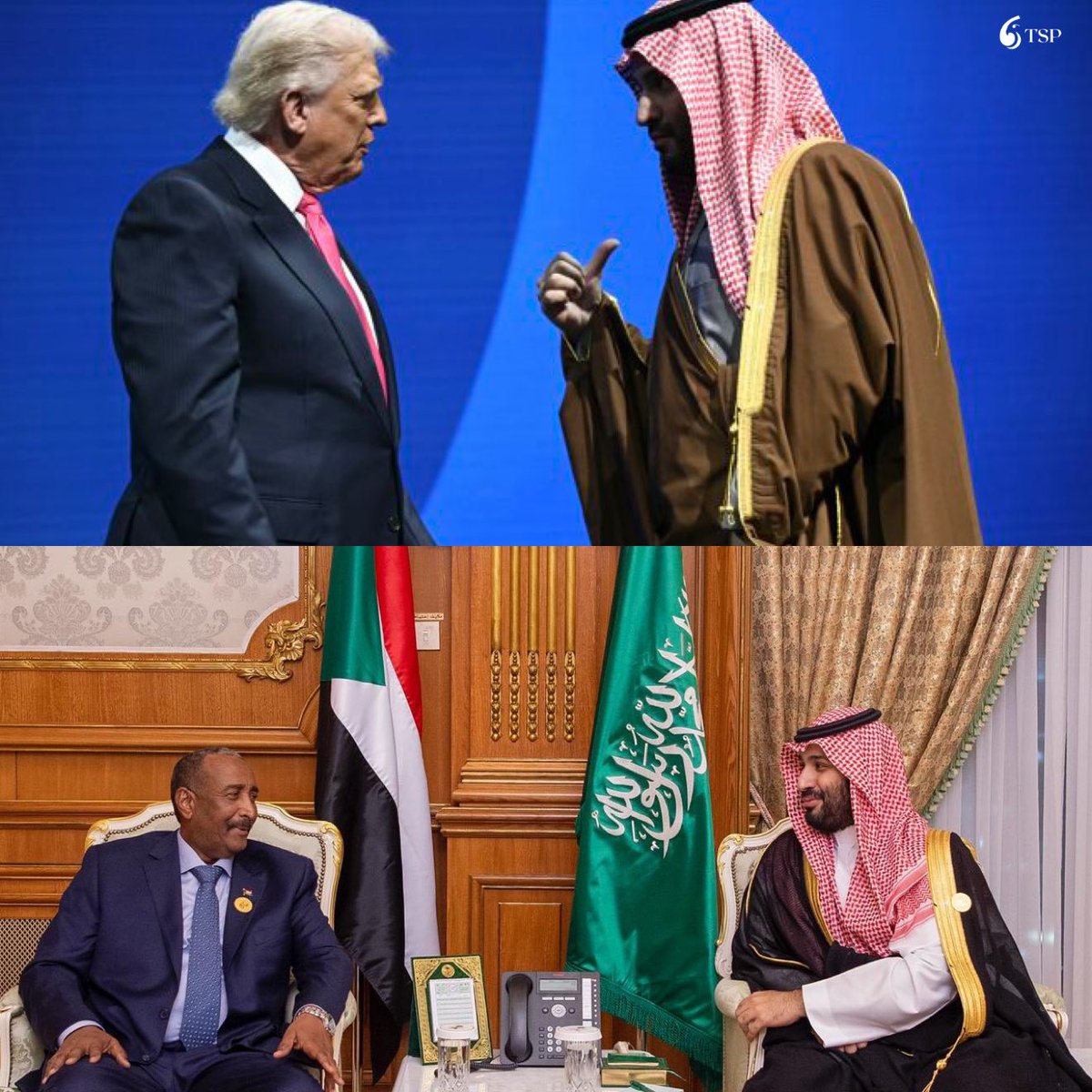 رئيس المجلس السيادي في السودان "عبدالفتاح البرهان":

نشكر ولي العهد السعودي الأمير #محمد_بن_سلمان والرئيس الأميركي "دونالد ترامب" ومستعدون للتعاطي مع مبادرتهما