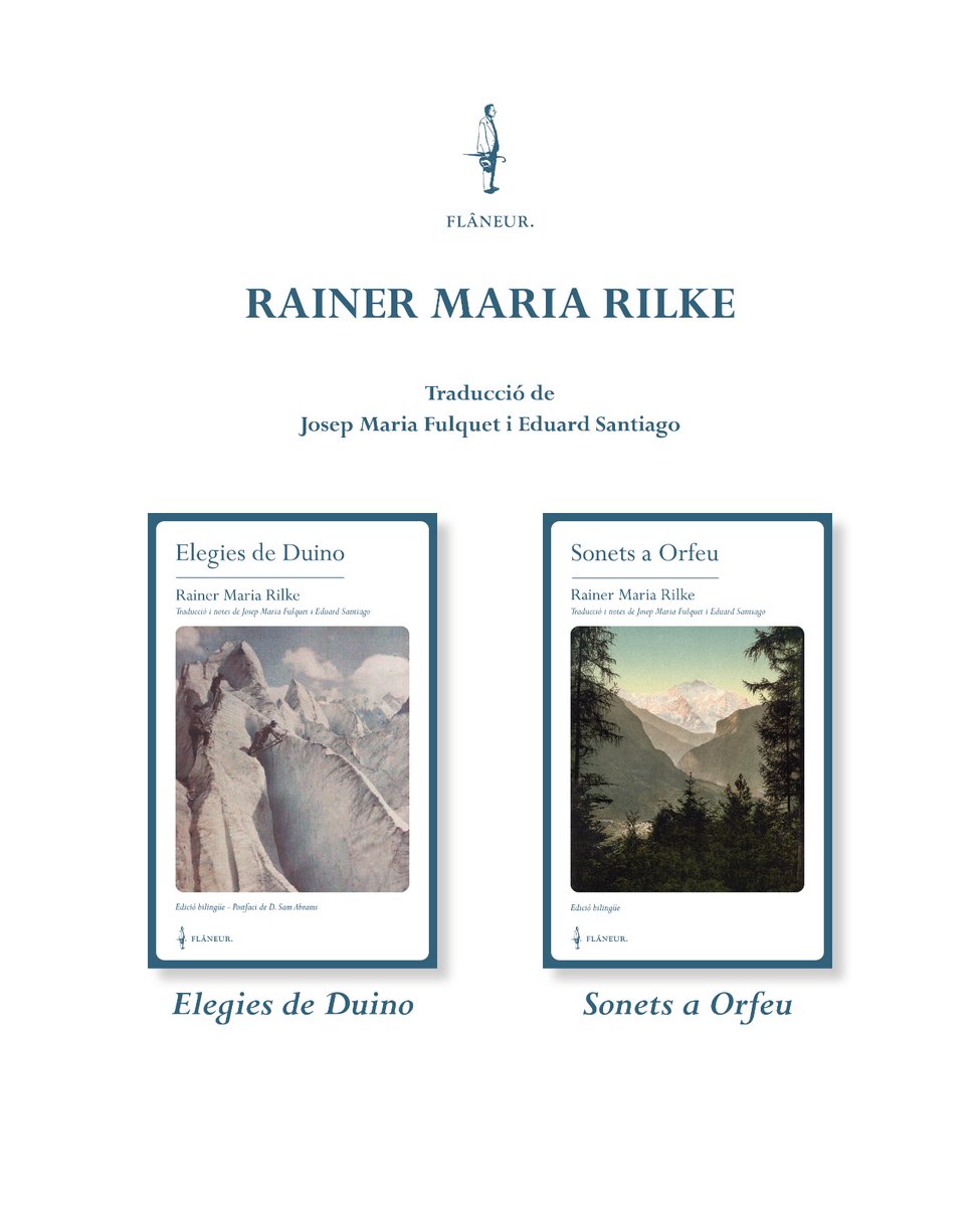 info_flaneur's tweet photo. Tal dia com avui de fa 150 anys naixia a Praga Rainer Maria Rilke. https://t.co/GPNG5oNIEO