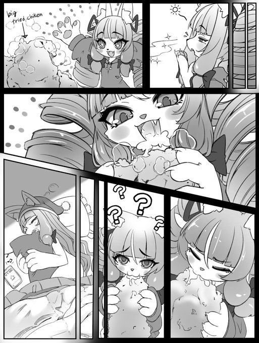 最近の出来事を漫画にしてみました🍗 