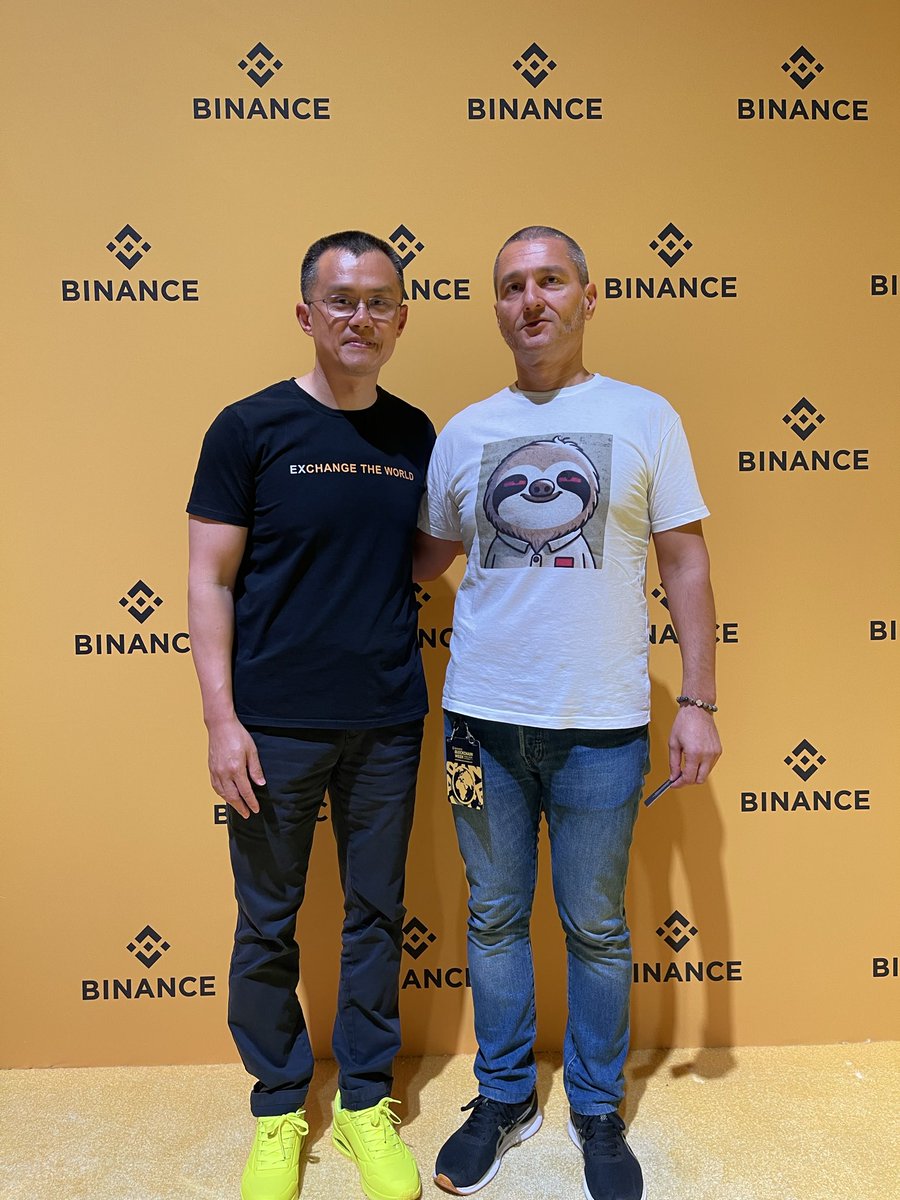 DrArsov's tweet photo. @binance @heyibinance Thank you @binance for an epic #BinanceBlockchainWeek! Grateful to be part of this incredible journey. See you all next year! 💛
#BBW2025 #Crypto #Binance https://t.co/KZb84ewYfe