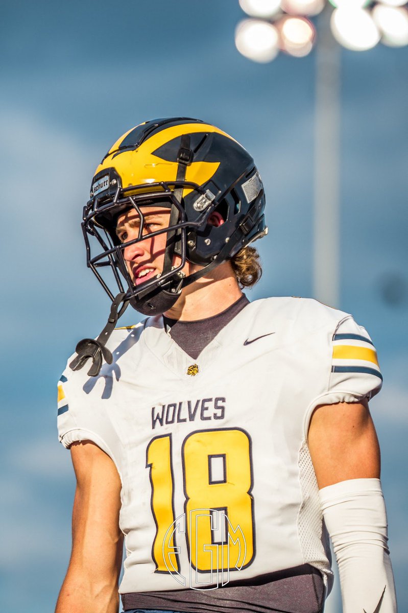 Hank Hornung 2026 WR/CB tweet media