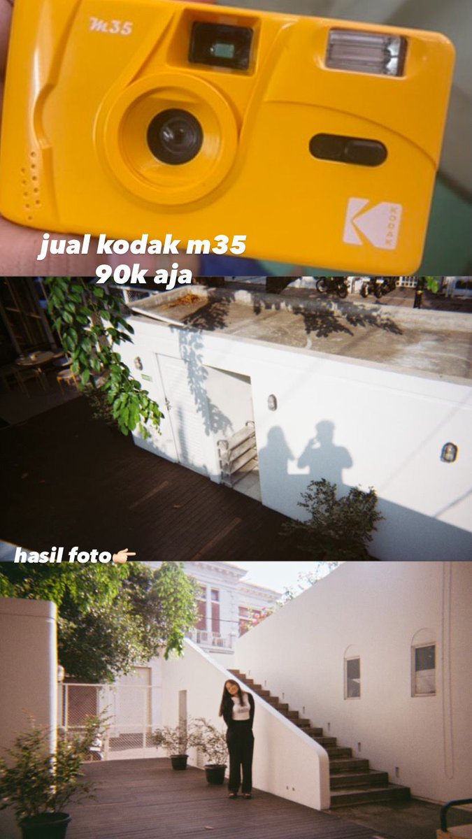 dwrmdhn_'s tweet photo. bu nih kak preloved kamera kodak m35 https://t.co/lTpz9OeHba