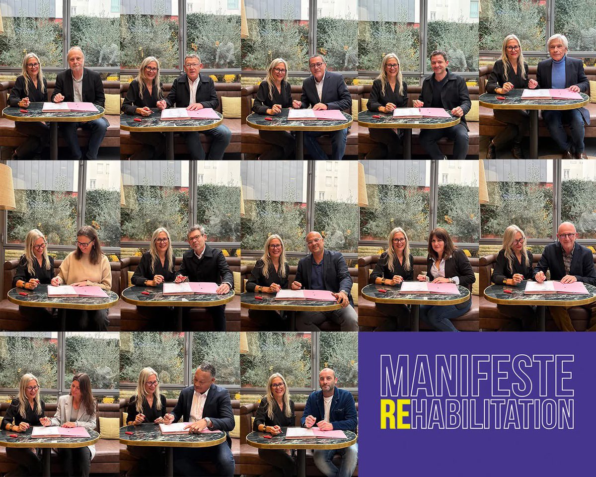 ✍️ Les Conseils de l’Ordre des Architectes ont signé hier le « Manifeste pour la réhabilitation », texte à l’initiative du CROA <a href="/Architectes_NA/">Ordre des architectes de Nouvelle-Aquitaine</a>, adopté par les 17 CROA en présence du CNOA, et destiné à être diffusé largement et cosigné avec nos différents partenaires en régions.