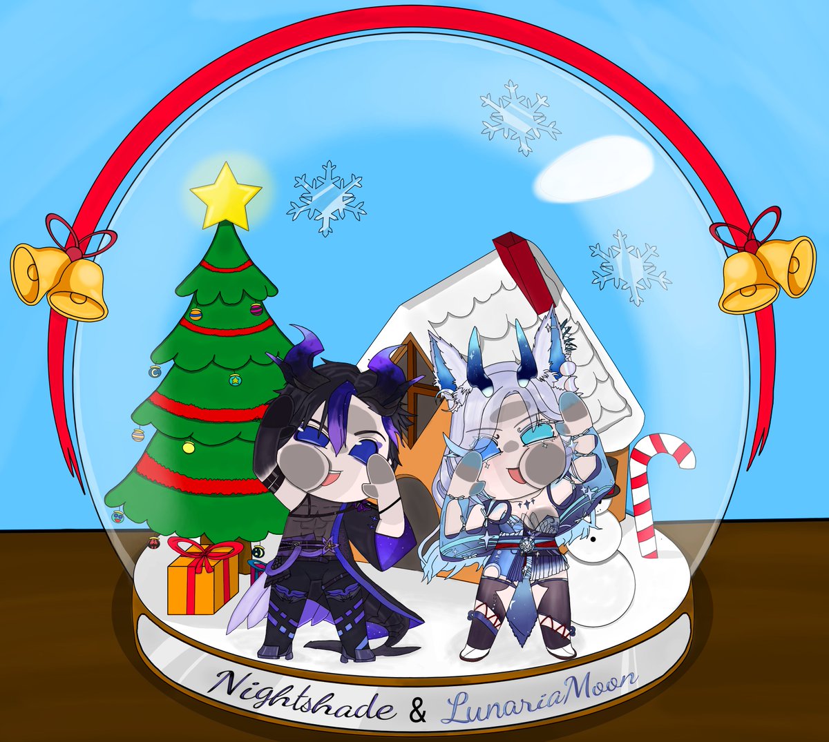 Wo sind <a href="/LunariaMoon_VT/">LunariaMoon_VT🐺🌙</a> und <a href="/Nightshade_VT_/">Nightshade | Dragon Vtuber</a>  da bloß gelandet, aber wer würde die beiden denn nicht gerne einsperren und sich wo hin stellen😂.

Mal schauen wie viele ich noch einsperren kann vor Weihnachten😇.

#VTuberArt