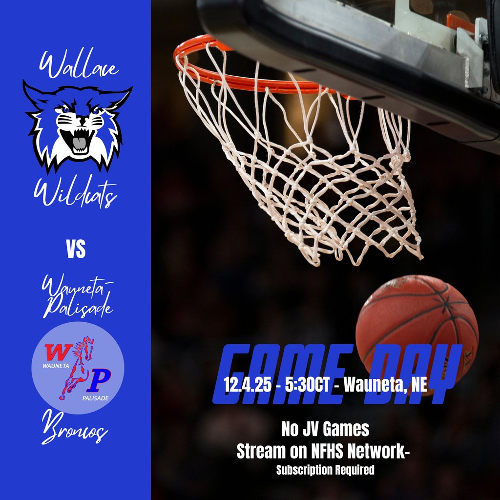 Wildcat basketball season opens tonight in Wauneta. Varsity games begin at 5:30CT; no JV games will be played. Subscription to the NFHS Network required for streaming- nfhsnetwork.com/schools/waunet…. #GoCats!