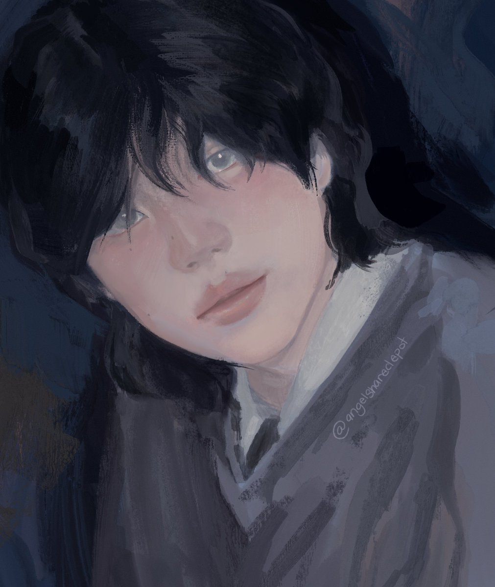 Angelsharedepot's tweet image. Guilty but softly…

#TAEMIN #태민 #fanart