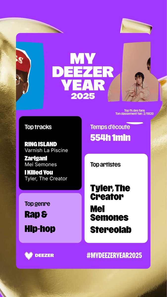 J’ai 0 de mes potes qui écoute les meme son que moi