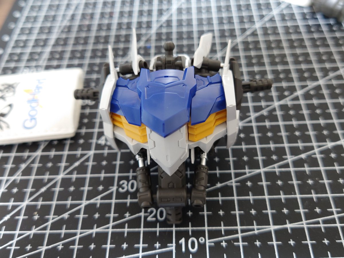ab_cetc's tweet photo. 胴回りがでかー！😳
シリンダー部分かっこよし😊
#ガンプラ初心者
#ガンプラ
#MGガンダムバルバトスルプス https://t.co/4HkbiimPA3