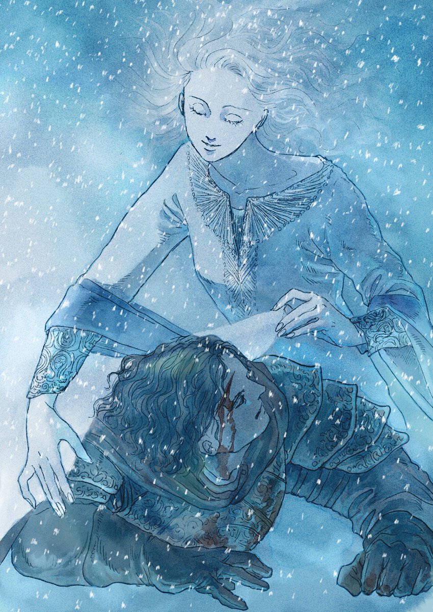 bunbunnori's tweet photo. 冬の絵 https://t.co/k1fMvfMmZx