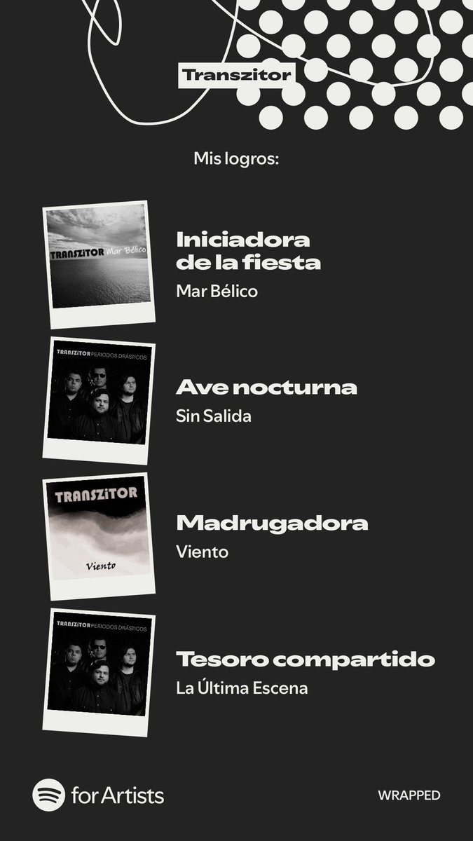 Amigos, muchas gracias por seguir dando amor a nuestra música 🫶🏼