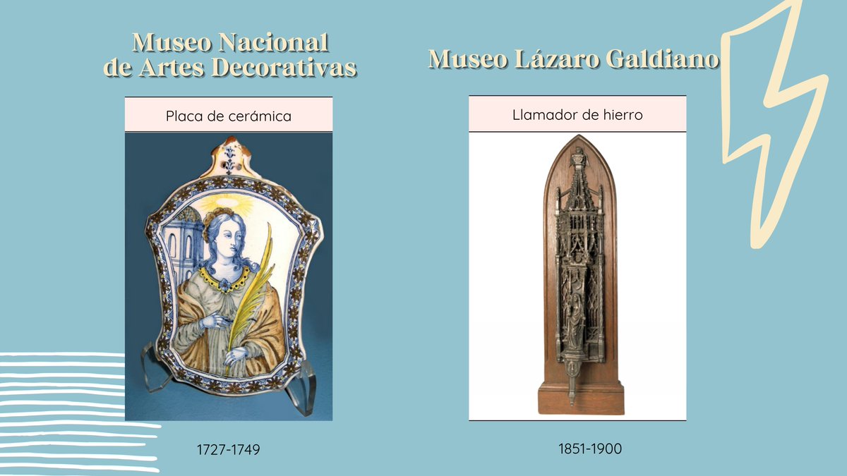 Para que luego digan que solo nos acordamos de ella cuando truena 😁

⚡️ Santa Bárbara está presente hoy y durante todo el año en muchos de nuestros <a href="/MuseosEstatales/">Museos Estatales</a> 

😜 ¿Te animas a descubrir estas obras en persona?