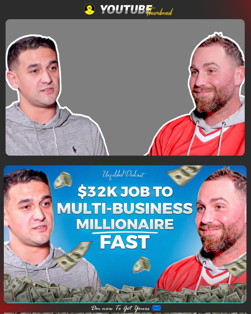 Creative7864c's tweet image. Level up your visuals 🎯
Swipe to see the transformation ✨
#BeforeAfter #ThumbnailGlowUp #CreativeThamb #DesignEvolution #YouTubeThumbnails #GraphicDesigner #ThumbnailArtist #VisualBoost #DesignUpgrade #CreativeDesign