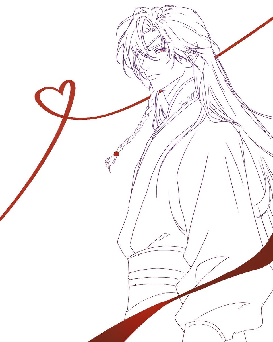 San Lang 🦋
#TGCF 

Do you like my art? I’m a VTuber but also an artist! 🥹