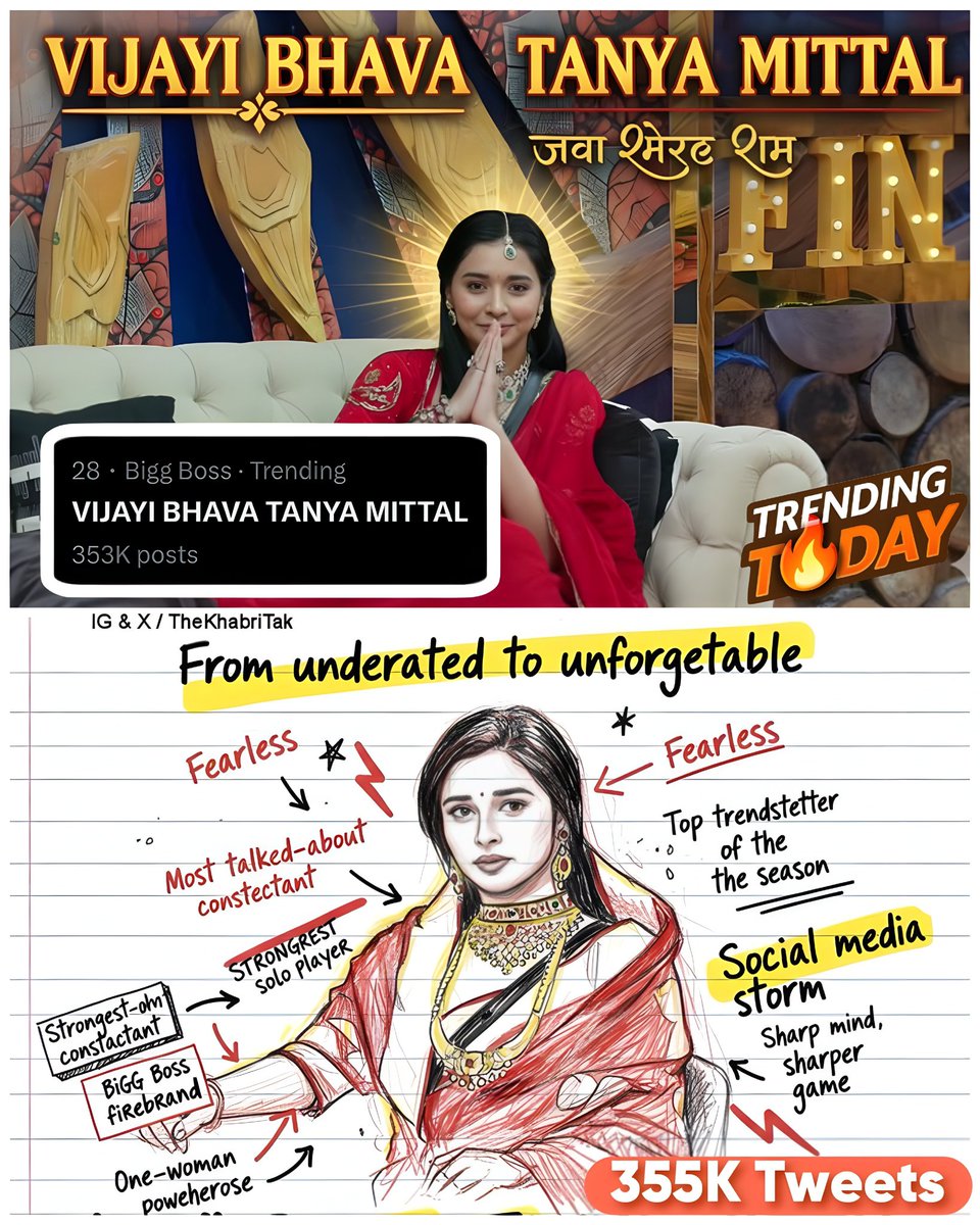 VIJAY BHAVA TANIYA MITTAL 
#TaniyaMittal #taniyamittalwinner