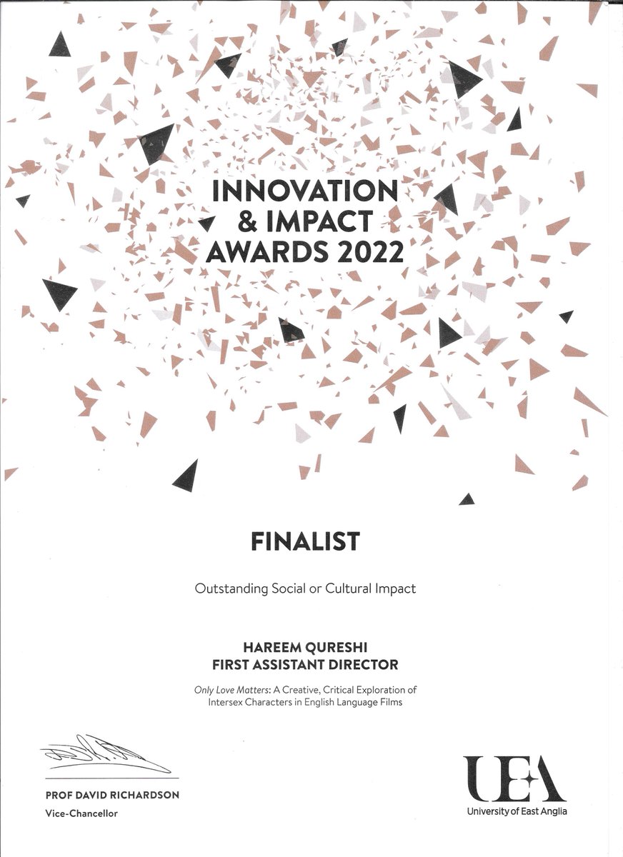 Feeling grateful and honoured to be awarded this certificate for my work on feature film <a href="/OnlyLoveMatter/">OnlyLoveMattersMovie</a>   <a href="/uniofeastanglia/">UEA</a>  
Watch on: Apple TV:  tv.apple.com/.../umc.cmc.6w…
Amazon Prime:
amazon.co.uk/placeholder_ti…