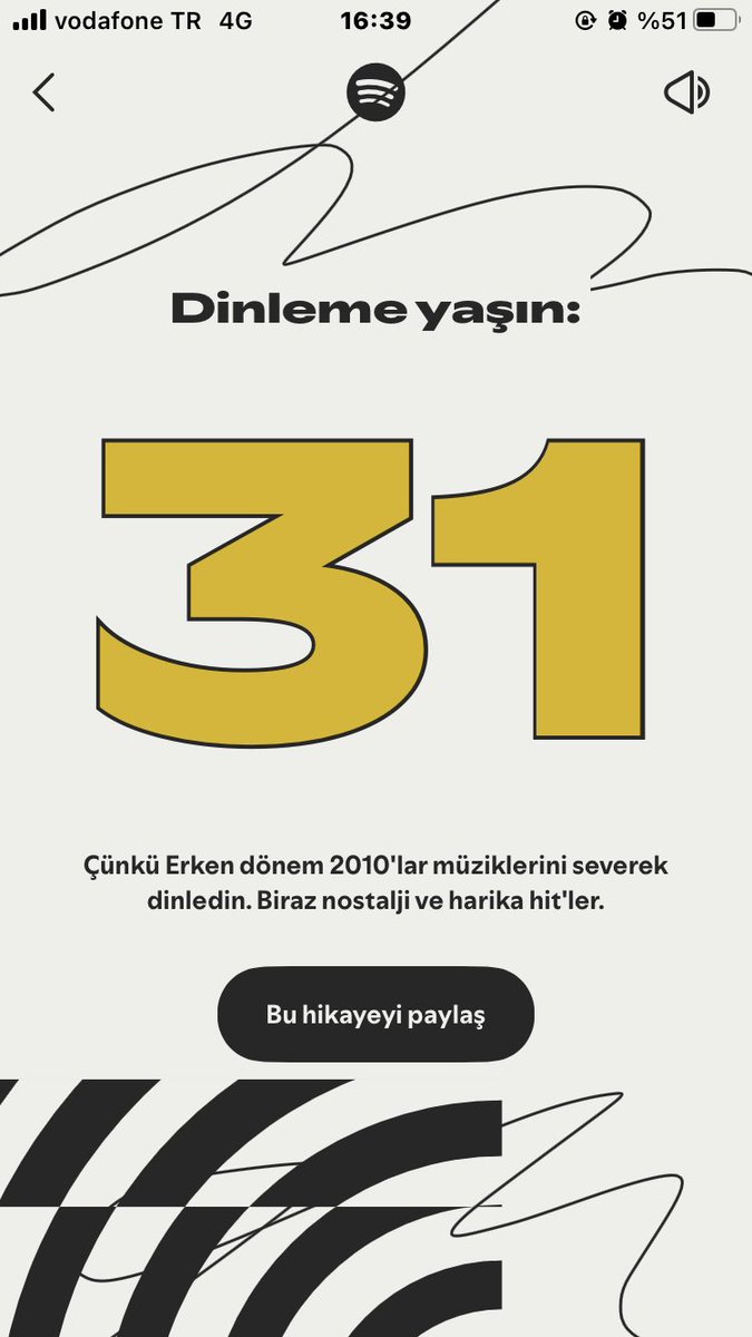 Müzik kulağım bile yaşlanmış